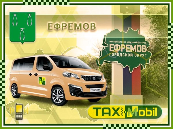 Такси из Ефремова в Шереметьево