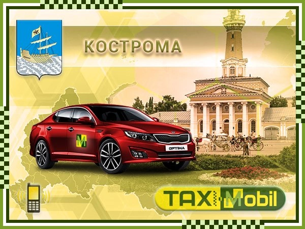 Такси в Домодедово из Костромы