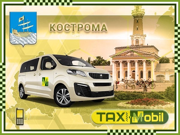Такси из Костромы в Шереметьево